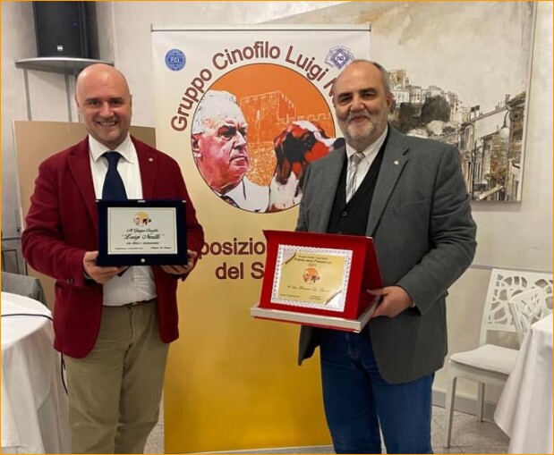 pranzo sociale 2021 premiazione premiazione Gruppo Cinofilo " Luigi Nerilli " 2021