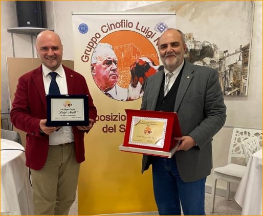 pranzo sociale 2021 premiazione premiazione Gruppo Cinofilo " Luigi Nerilli " 2021