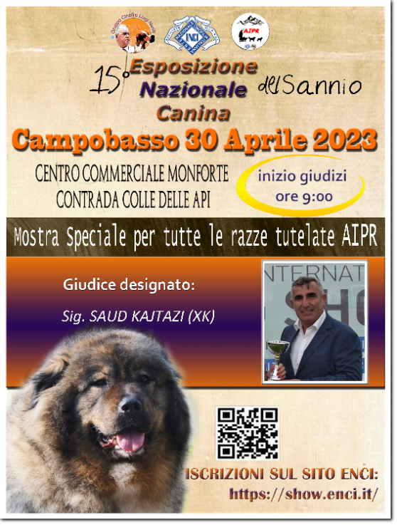 gruppo cinofilo luigi nerilli expo 2023 expo nazionale del Sannio 2023