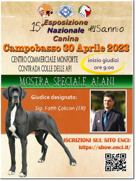 gruppo cinofilo luigi nerilli expo 2023 expo nazionale del Sannio 2023