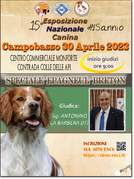 gruppo cinofilo luigi nerilli expo 2023 expo nazionale del Sannio 2023